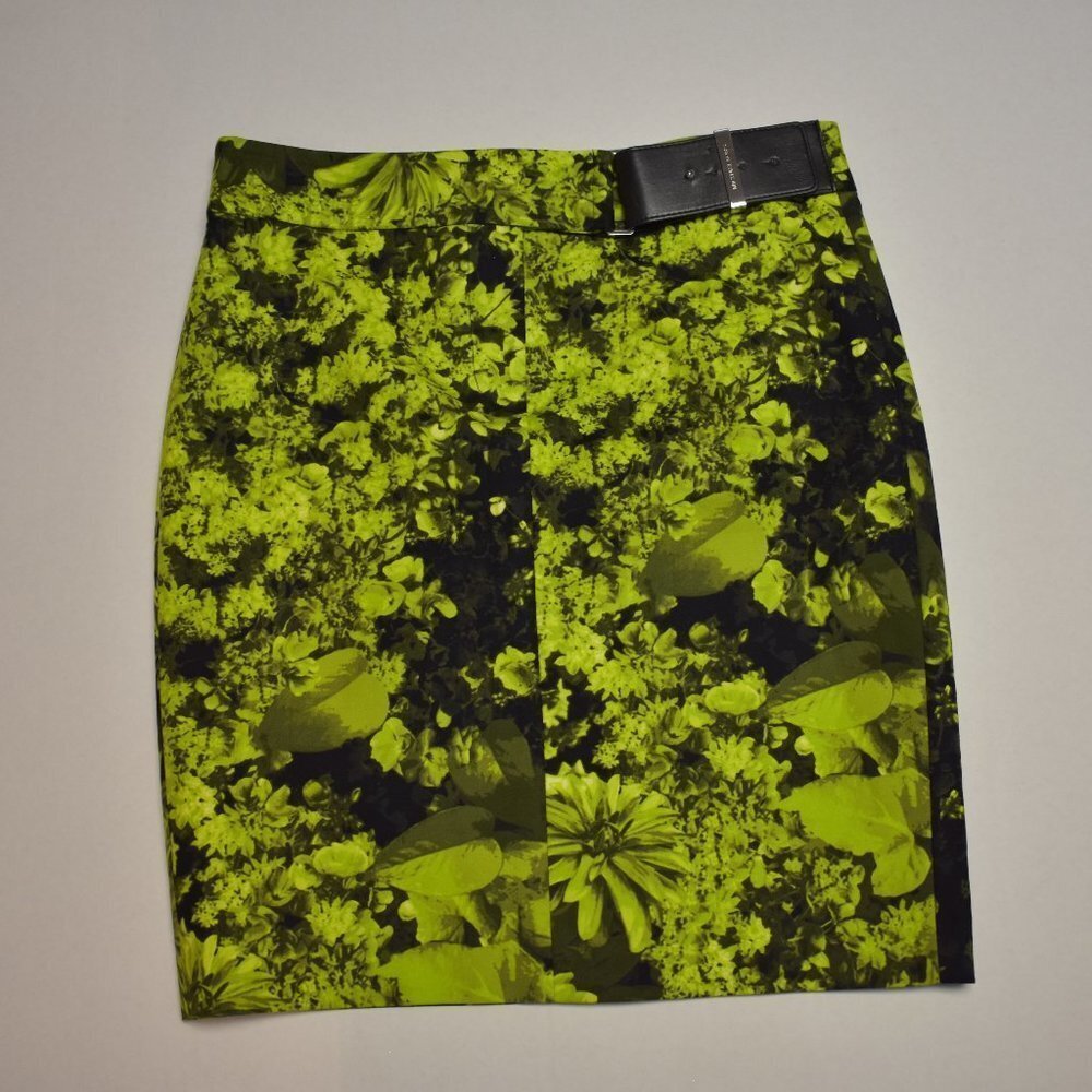 MICHAEL KORS ENGLISH GARDEN PENCIL SKIRT sz 6